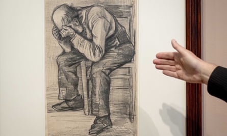 Study for Worn Out from 1882 goes on display at the Van Gogh Museum.