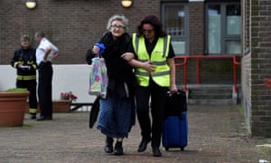 Some of the elderly residents of the Chalcots estate have refused to evacuate.