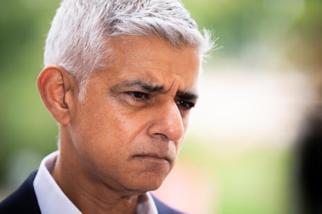 Mayor of London Sadiq Khan speaks to the media at UCL East in east London on Friday September 4, 2026.