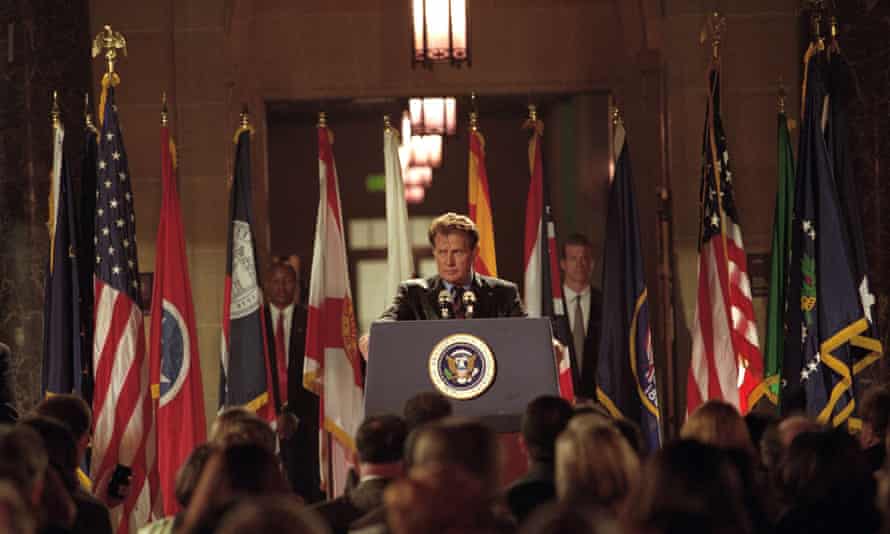 Martin Sheen as President Jed Bartlet in Two Cathedrals, the final episode of The West Wing’s second season.