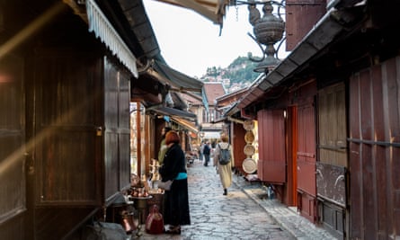 Sarajevo’s old town.