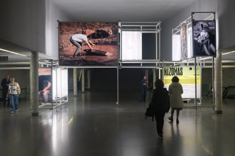 Photographs in the S. Bento Metro Station, Porto