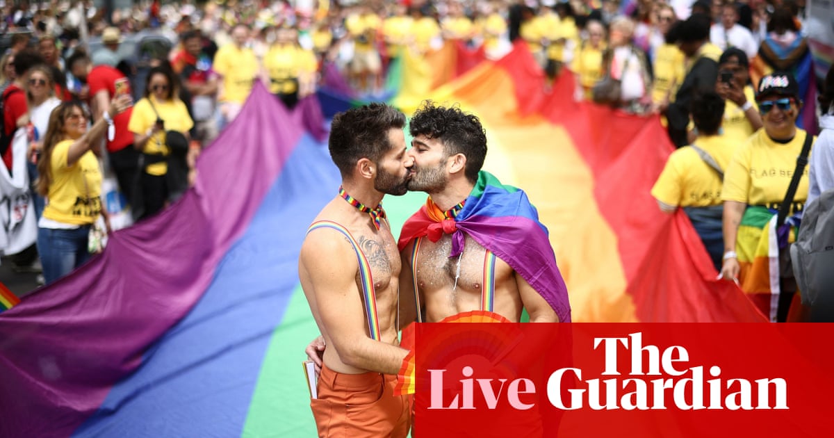 Pride in London 2022: huge turnout expected at first march since pandemic – live updates