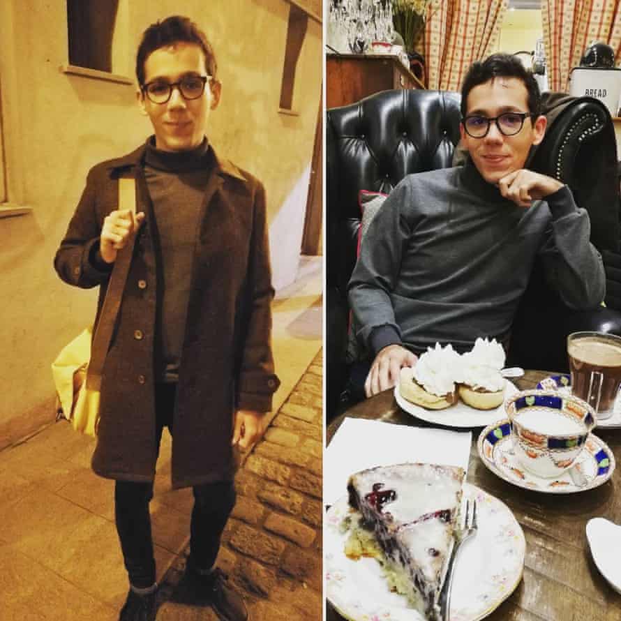 Thabo Sabao’s self made turtle neck jumper and coat, from his instagram ms.sew.