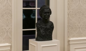 A bust of civil rights leader Rosa Parks