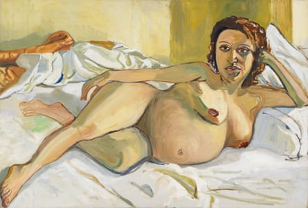 Pregnant Maria, 1964, byt Alice Neel