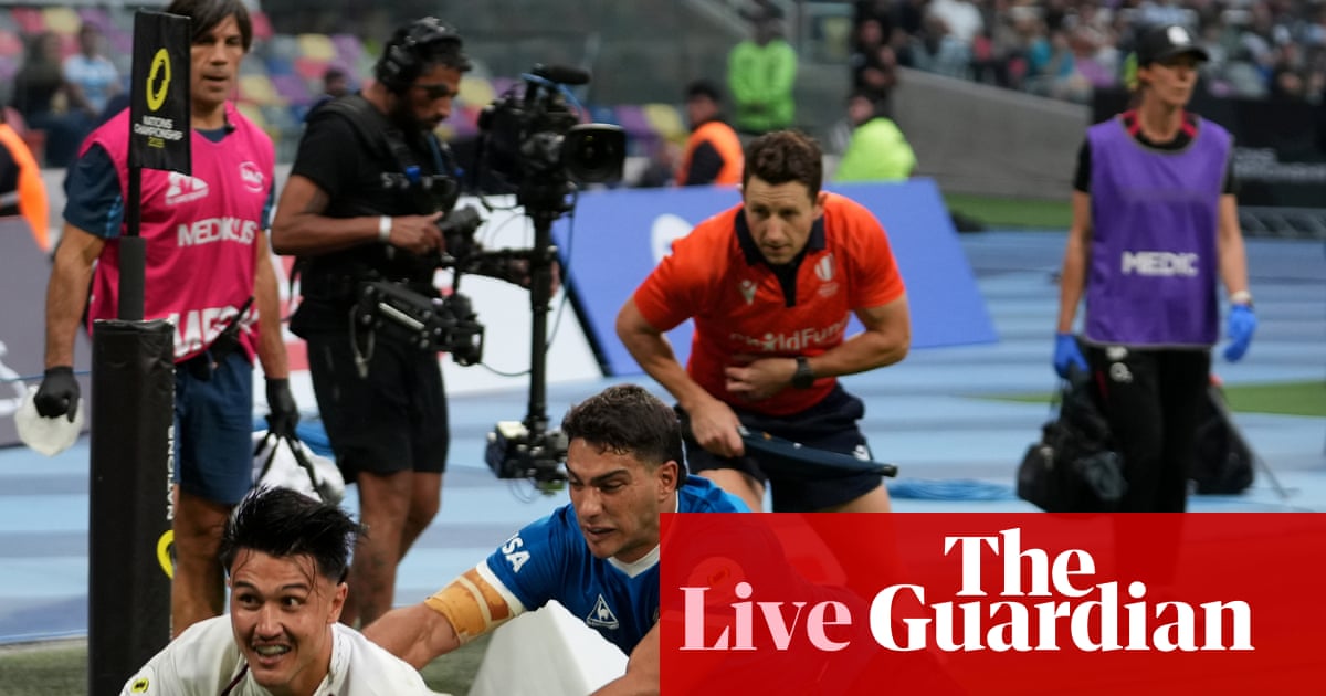 Argentina v England: Nations Championship rugby – live