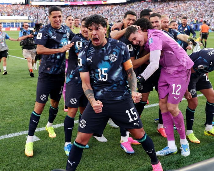 Canale and Gill the heroes as Paraguay hand Germany first World Cup shootout defeat