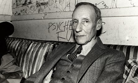 William S Burroughs in Chicago, 1981.