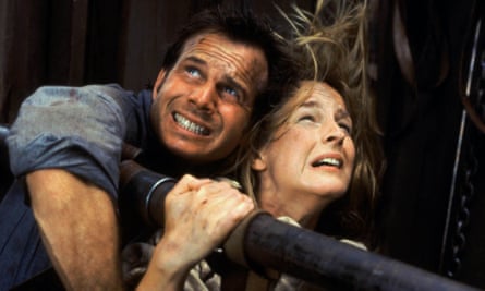 Bill Paxton and Helen Hunt in 1996 hit Twister.