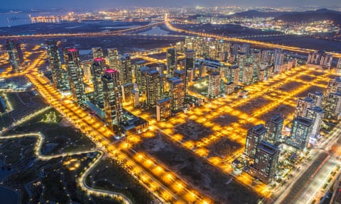 The future – or the nearest thing to it – Songdo in South Korea. 