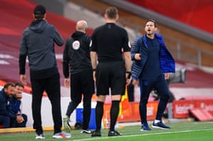 Frank Lampard shows his tough side at Liverpool.