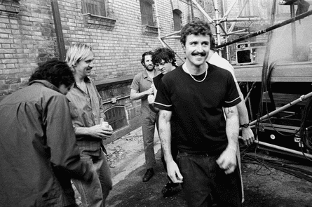 Ambrose Kenny Smith, Cook Craig, Lucas Harwood, Mickey Cavs, Joey Walker and Stu Mackenzie at Lukiškiu prison.