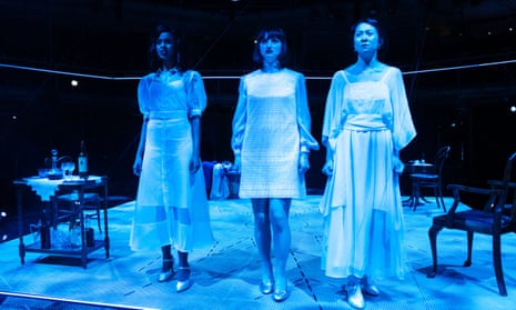 Committed performances … (L to r) Yusra Warsama, Jodie McNee and Kirsty Rider in Nora: A Doll’s House. 