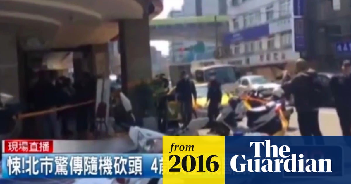 Three-year-old girl decapitated by man with cleaver in Taiwan