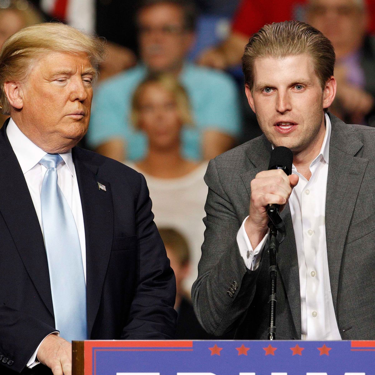 Trump Family Values Eric Starts Twitter Storm With Unwanted Marital Advice Kellyanne Conway The Guardian