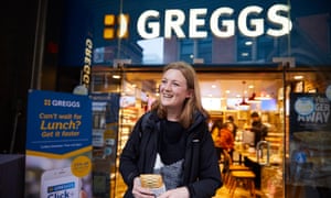 Rachel said she had to cut down on Greggs’ previous vegan offering, the sausage roll