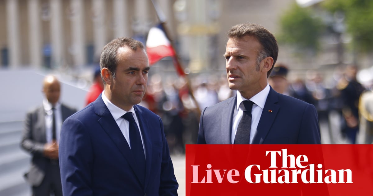 France gripped by political turmoil as PM resigns Europe live