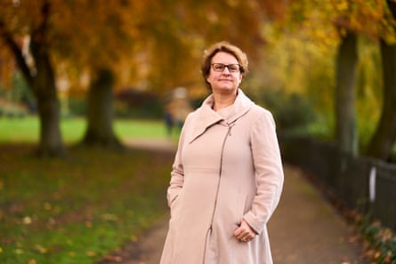 Nadia Inglis, director of public health at Walsall council, in the town’s arboretum.