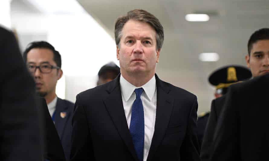 Brett Kavanaugh in Washington DC in 2018