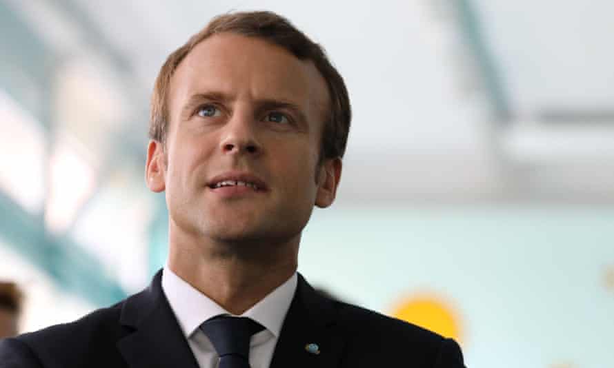 French president Emmanuel Macron