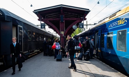 A pilgrim arriving at Sundsvall.