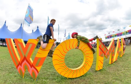 Womad festival at Charlton Park, Wiltshire