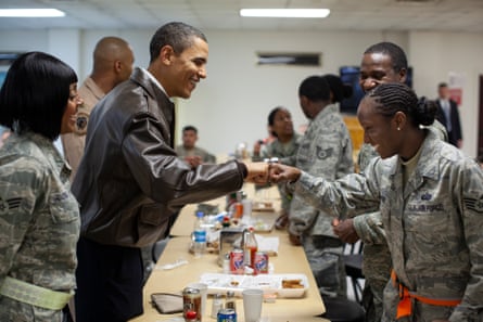 President Barack Obama in Afghanistan in 2010.