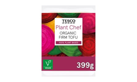 Tesco Plant Chef Organic Firm Tofu 399g