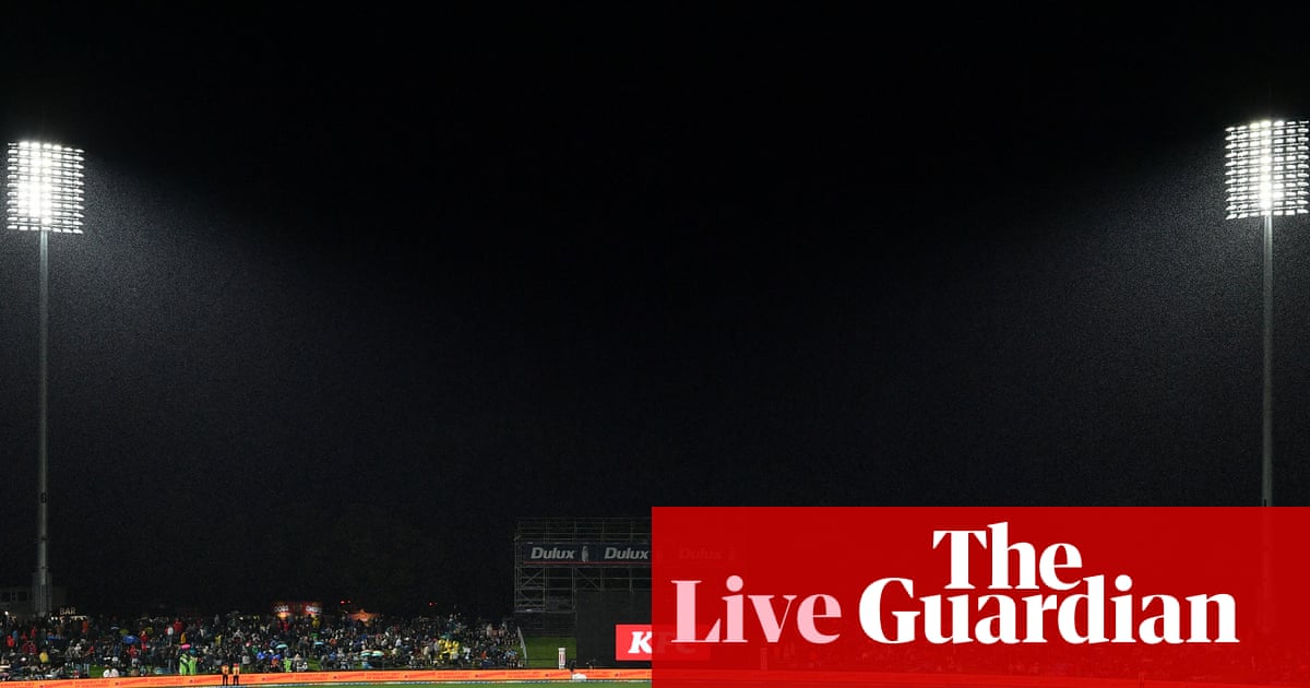 England–New Zealand First T20I Abandoned