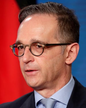 The German foreign minister, Heiko Maas.