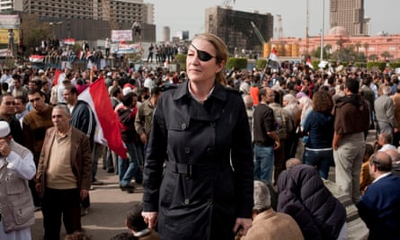 Covering the Arab spring in Tahrir square, Cairo, Egypt, 2011.