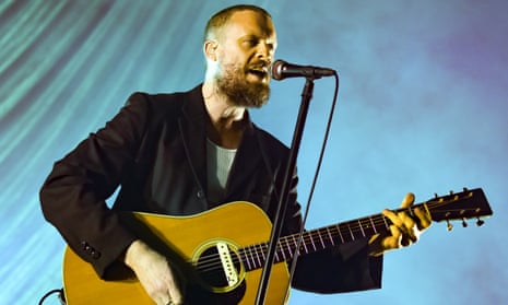 Father John Misty performing at Eventim Apollo.
