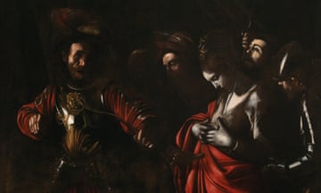 Caravaggio’s The Martyrdom of Saint Ursula, 1610.