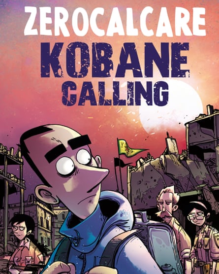 The cover of Kobane Calling, based on his visits to the city.