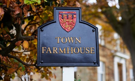 The Duchy of Lancaster’s crest on a sign