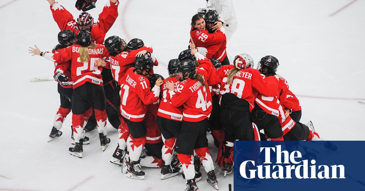 canada upset usa in ot thriller to become women s ice hockey world champions ice hockey the guardian