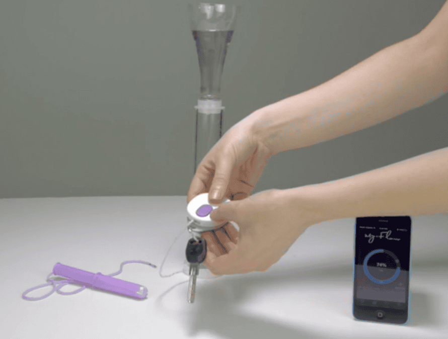 Women who can’t bear the ‘menstruation mortification’ of leakage will soon be able to use special tampons made with ‘medical-grade conductive steel’ in the strings, connect the strings to little wearable devices, attach the wearables to their waistbands, and then monitor the exact saturation of their tampons on a smartphone app.