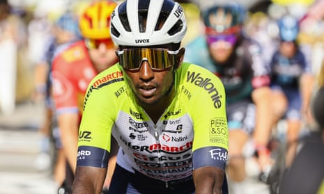 Biniam Girmay in the 2023 Tour de France