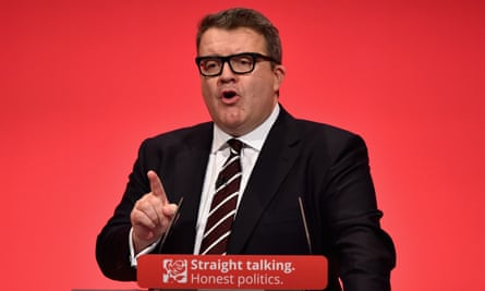 Watson gives the closing speech at the autumn conference.