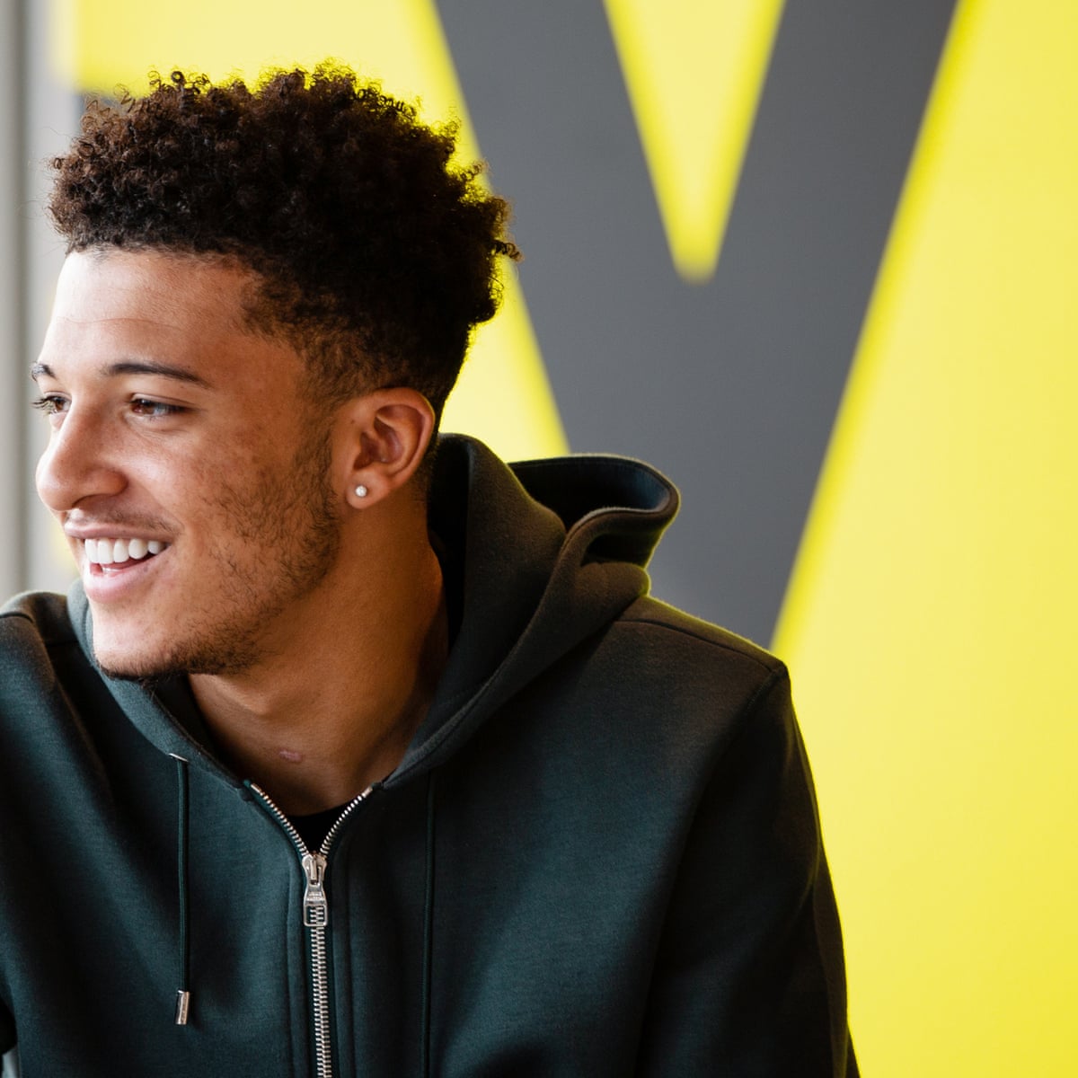 Jadon Sancho It Hasn T Been Easy I Ve Had To Work For This Football The Guardian
