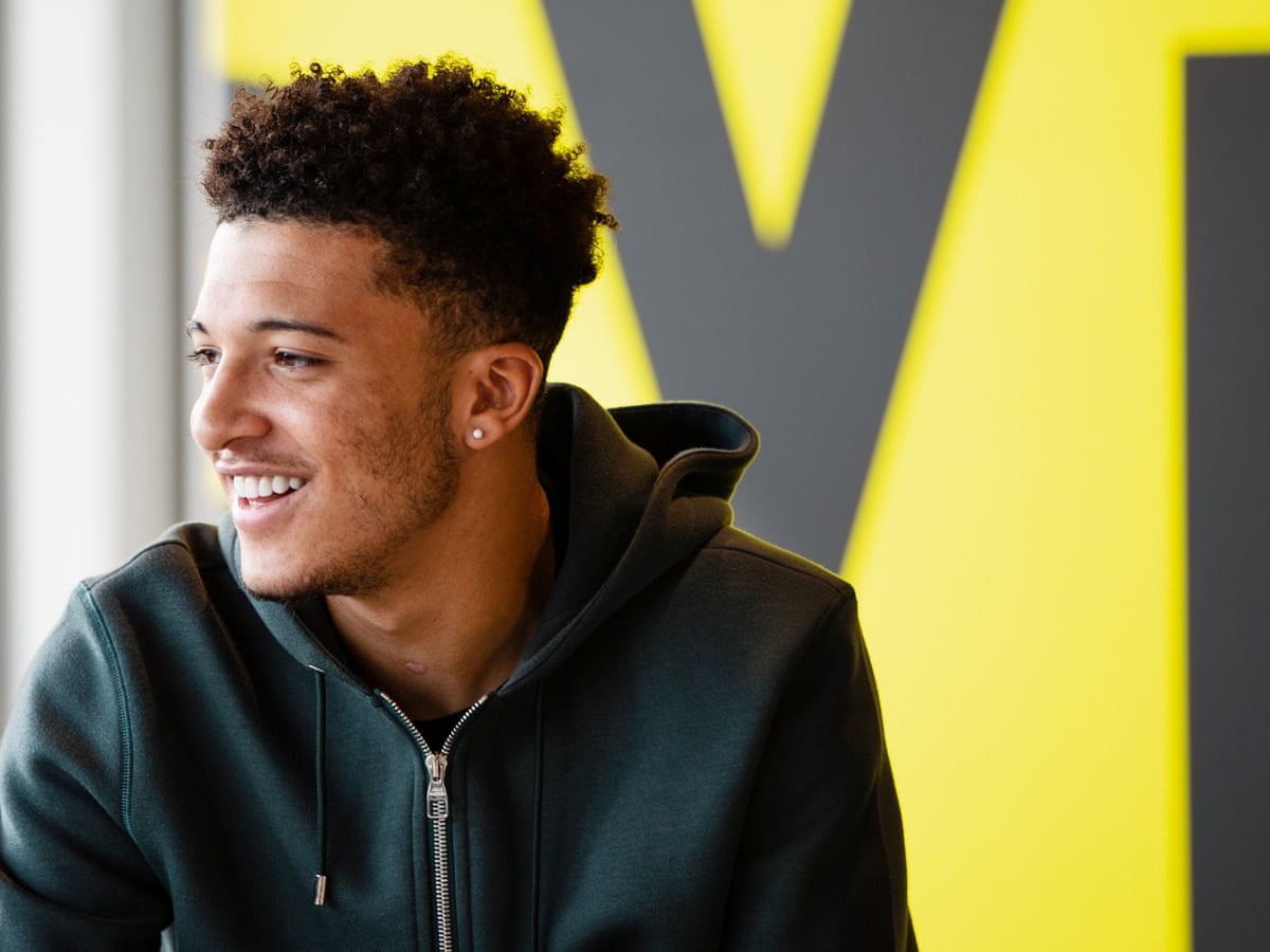 Jadon Sancho It Hasn T Been Easy I Ve Had To Work For This Football The Guardian