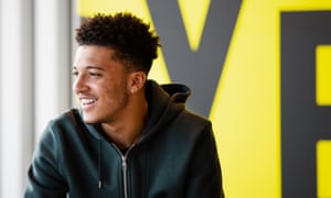Jadon Sancho It Hasn T Been Easy I Ve Had To Work For This Football The Guardian