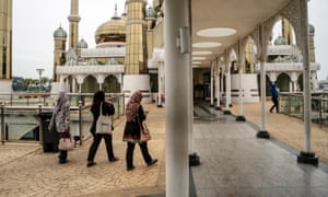 The Crystal Mosque in Kuala Terengganu