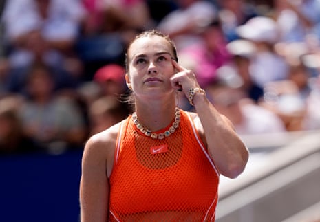 Belarus' Aryna Sabalenka.