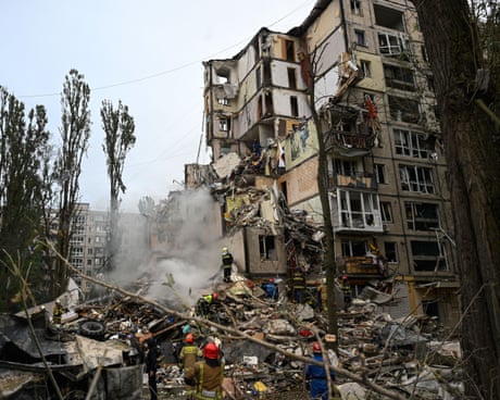 Putin offers no hint of concessions as he says he wants 'stable' peace in Ukraine | Russia | The Guardian