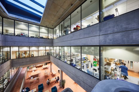 The Jenner Institute laboratory where the Oxford AstraZeneca Vaccine is being developed