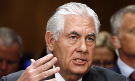 Rex Tillerson, the US secretary of state. The department has raised doubts about Saudi Arabia and its allies’ actions over Qatar.