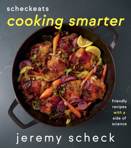 Book cover for ScheckEeats – Cooking Smarter: Friendly Recipes with a Side of Science by Jeremy Scheck