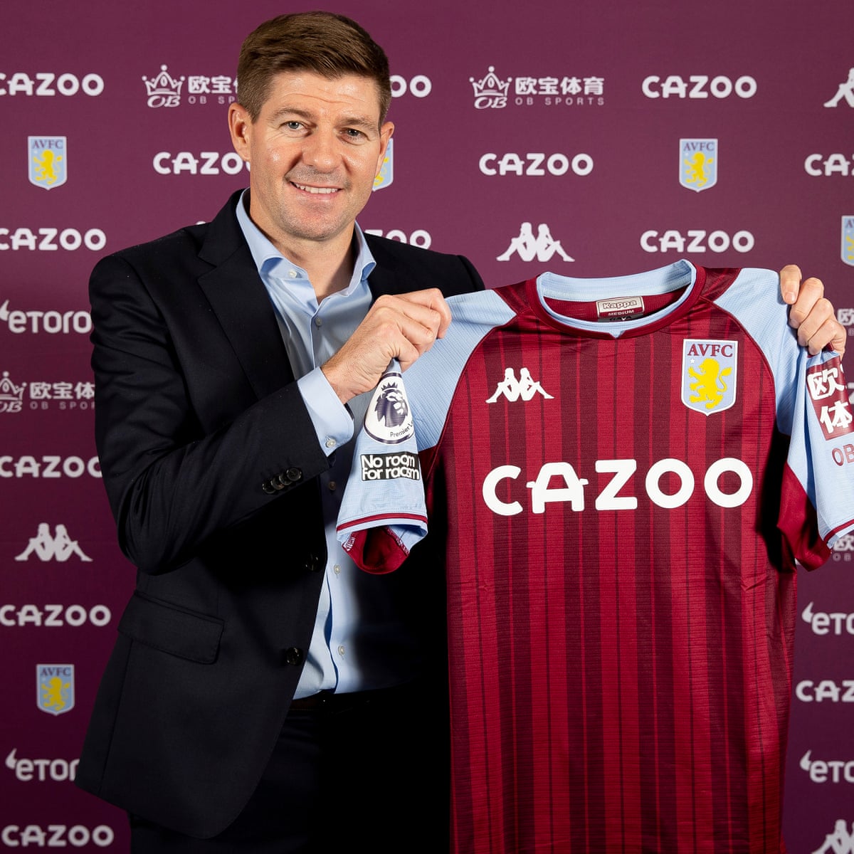 Steven gerrard aston villa